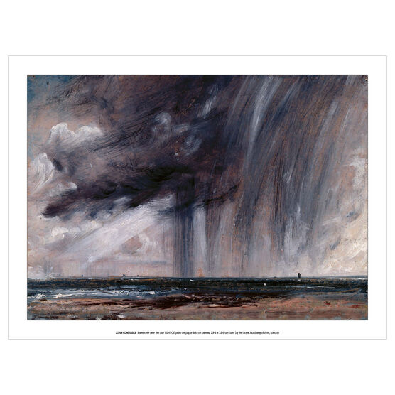 John Constable Rainstorm Over the Sea art print